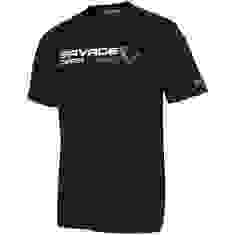 Футболка Savage Gear Signature Logo T-Shirt L ц:black ink