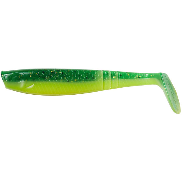 Силікон Ron Thompson Shad Paddletail 80mm uv green/lime поштучно