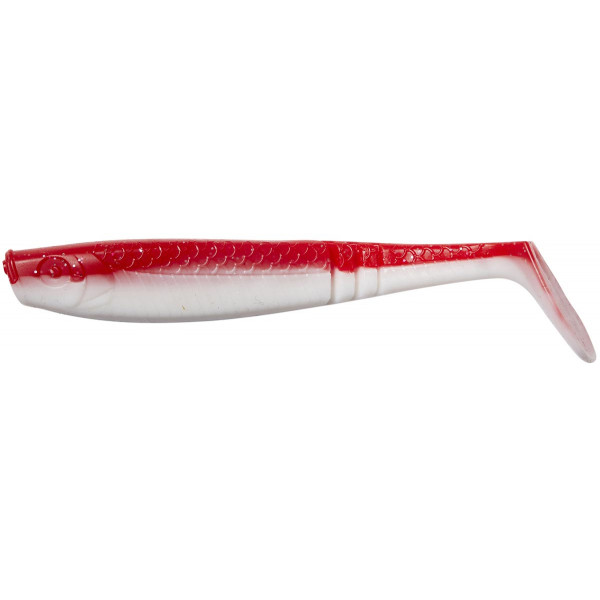 Силикон Ron Thompson Shad Paddletail 80mm red/white поштучно