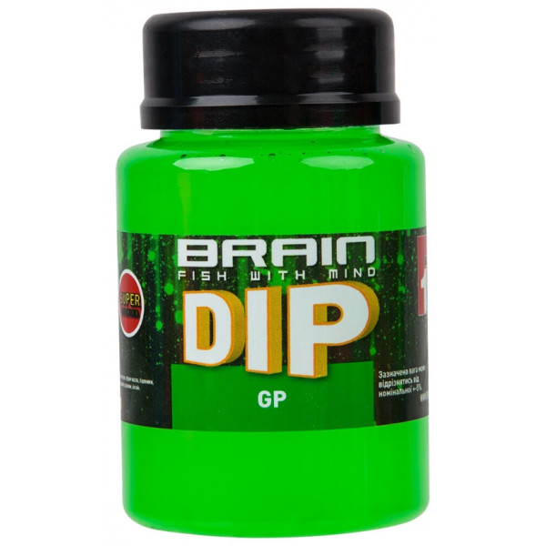 Діп для бойлів Brain F1 Green Peas (зелений горох) 100ml