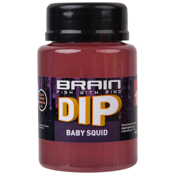 Дип для бойлов Brain F1 Baby Squid (кальмар) 100ml