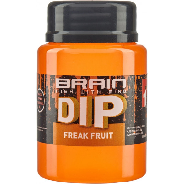 Дип для бойлов Brain F1 Freak Fruit (апельсин/кальмар) 100ml