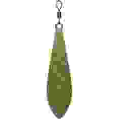 Грузило Brain Long Cast текстуроване покриття "Muddy Green" 70g