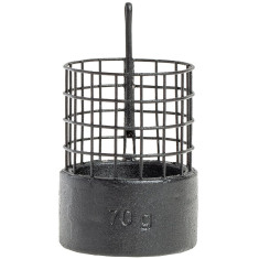 Кормушка Brain Пуля М крашенная (ц:черный) 70g