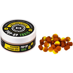Бойлы Brain Toxic Pop-Up Sweet Corn & Tiger Nut (кукуруза + тигровый орех) 10mm + 8x12mm 34g
