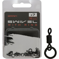 Вертлюжок Brain Swivel With Ring #7 (10 шт/уп) SGCA-8013-7