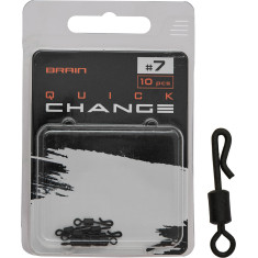 Вертлюжок с застежкой Brain Quick Change #7 (10 шт/уп) SGQS-8007-7