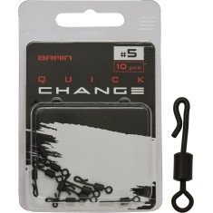 Вертлюжок с застежкой Brain Quick Change #5 (10 шт/уп) SGQS-8007-5