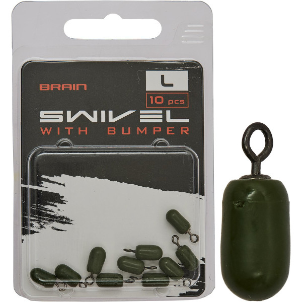 Вертлюжок Brain Swivel With Bumper L (10 шт/уп) SGXA-9292L Вертлюжок Brain Swivel With Bumper L (10 шт/уп) SGXA-9292L