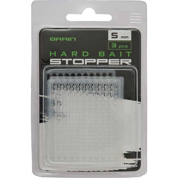 Стопоры для бойлов Brain Hard Bait Stopper 5mm (3 шт/уп) SGXA-1023W