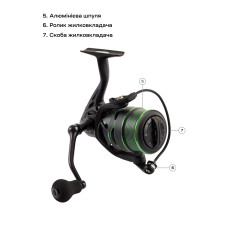 Катушка Brain Phantom Match/Bolo 4000 9+1BB