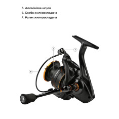 Катушка Brain Apex 20 3000 5+1BB 5.0:1