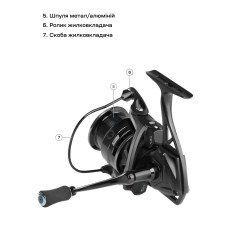 Катушка Brain Storm 4000 7+1BB