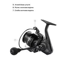 Катушка Brain Scout SE-B 4000S 8+1BB 4.9:1 Black