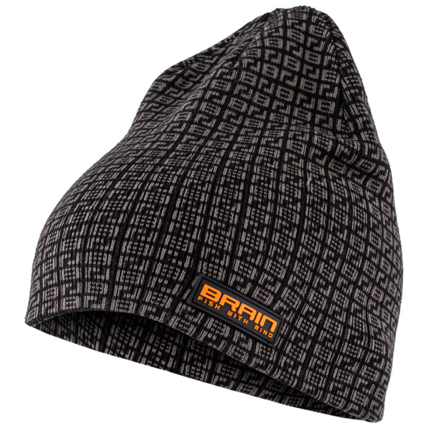 Шапка Brain Black One size ц:черный