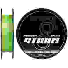 Шнур Brain Storm 8X (lime) 150m 0.08mm 11lb/4.8kg