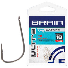 Гачок Brain Ultra Catana #18 (20шт/уп)