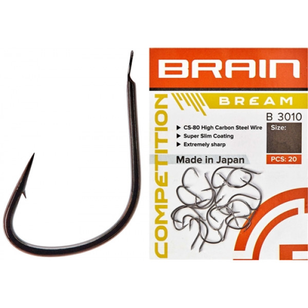 Гачок Brain Bream B3010 #6 (20 шт/уп)