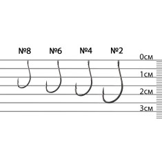 Гачок Brain Champion Heavy Feeder #8 (10 шт/уп)