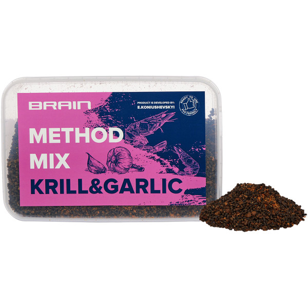 Метод Микс Brain Krill & Garlic (криль+чеснок) 400g