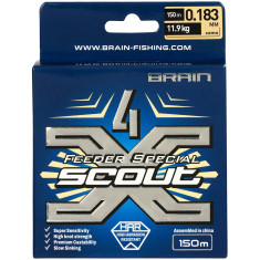 Шнур Brain Scout 4X 150m (camo) 0.183мм 11.9kg