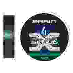 Шнур Brain Scout 4X 150m (deep green) 0.080mm 4.4kg