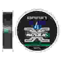 Шнур Brain Scout 4X 150m (deep green) 0.163mm 9.8kg