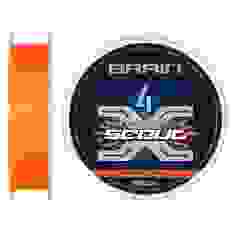Шнур Brain Scout 4X 150m (fluoro Orange) 0.148mm 8.6kg