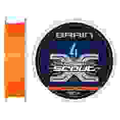 Шнур Brain Scout 4X 150m (fluoro Orange) 0.163mm 9.8kg