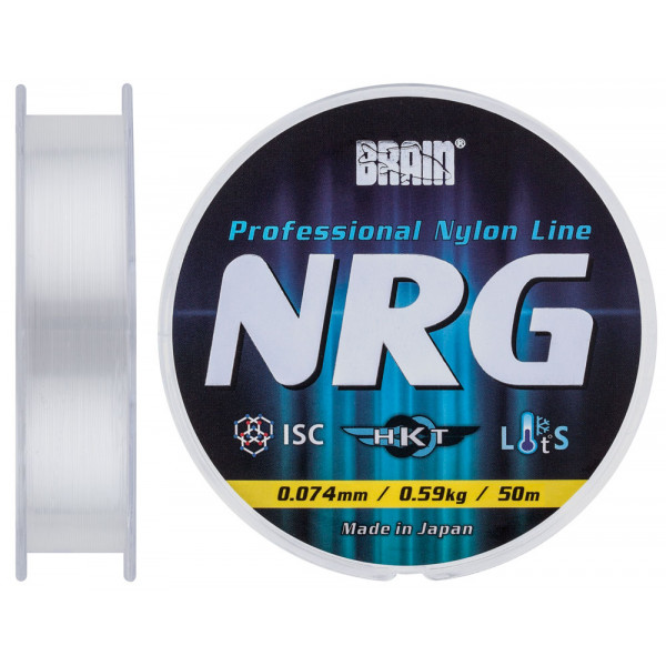 Леска Brain NRG 50m 0.074 mm 0.59 kg