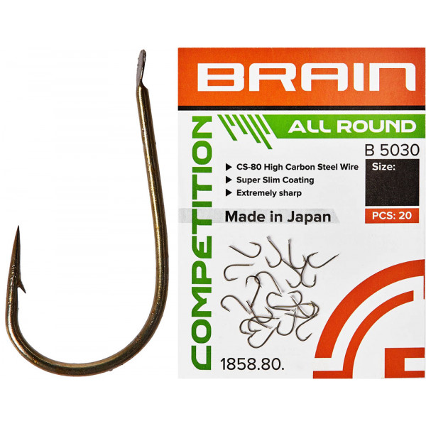 Гачок Brain All Round B5030 #16 (20 шт/уп) ц:bronze