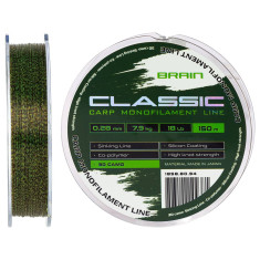 Волосінь Brain Classic Carp Line 3D (camo) 150m 0.28mm 18lb 7.9kg
