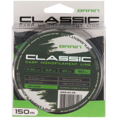 Волосінь Brain Classic Carp Line 3D (camo) 150m 0.30mm 20lb 8.8kg