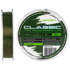 Волосінь Brain Classic Carp Line 3D (camo) 150m 0.35mm 25lb 10.7kg