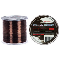Волосінь Brain Classic Carp Line (dark brown) 600m 0.35mm 25lb 10.7kg