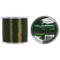 Волосінь Brain Classic Carp Line 3D (camo) 600m 0.25mm 15lb 6.6kg