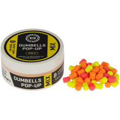 Бойлы Brain Dumbells Mix Sweet Corn & Tiger Nut (кукуруза+тигровый орех) 5*8mm 34g Бойлы Brain Dumbells Mix Sweet Corn & Tiger Nut (кукуруза+тигровый орех) 5*8mm 34g