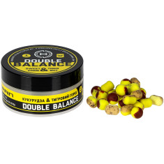 Бойлы Brain Double Balance Sweet Corn & Tiger Nut (кукуруза + тигровый орех) 8+6х10mm