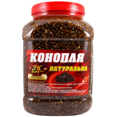 Зерновая смесь 3KBaits Конопля (натуральнa) ведро/банка 3л