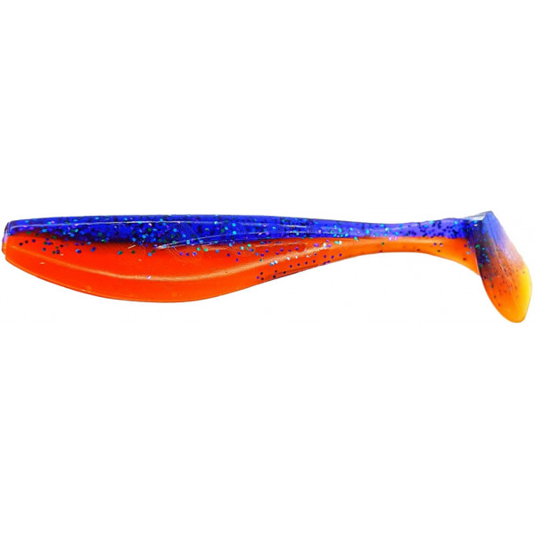 Силикон FishUP Wizzle Shad 5" #207 Dark Violet/Orange (4шт/уп)