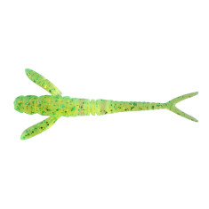 Силикон FishUP Flit 1.5" #026 - Flo Chartreuse/Green (10шт/уп)