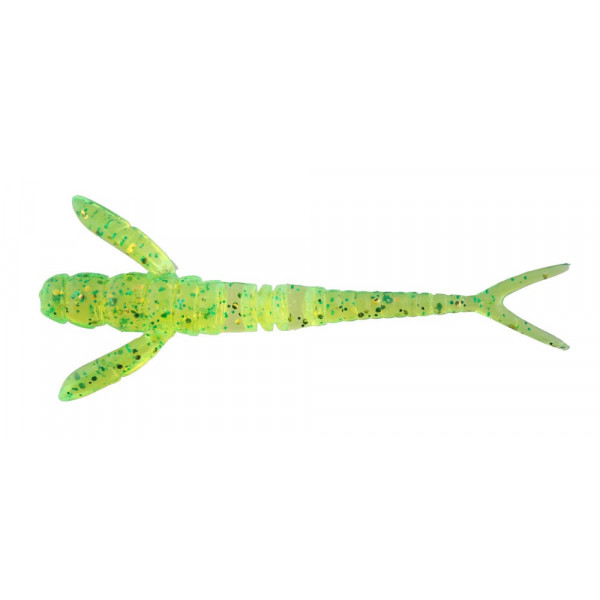 Силикон FishUP Flit 1.5" #026 - Flo Chartreuse/Green (10шт/уп)