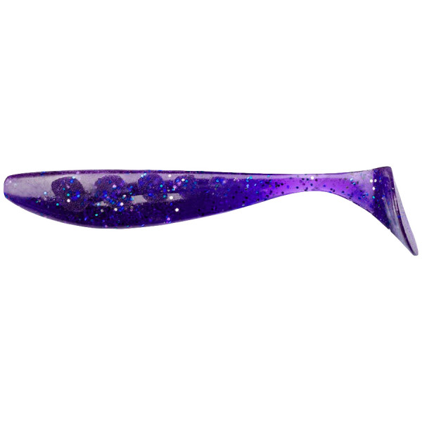 Силикон FishUP Wizzle Shad 3" #060 - Dark Violet/Peacock & Silver (8шт/уп)