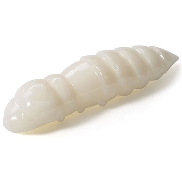 Силикон FishUP Pupa 0.9" cheese taste #009 - White (12шт/уп)