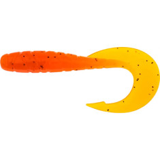 Силикон FishUP Mighty Grub 4.5" #049 - Orange Pumpkin/Black (4шт/уп) Силикон FishUP Mighty Grub 4.5" #049 - Orange Pumpkin/Black (4шт/уп)
