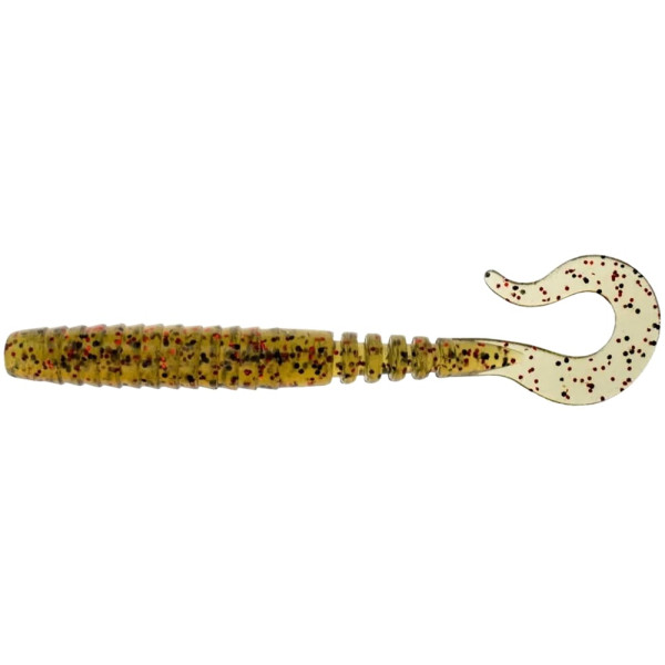 Силикон FishUP Vipo 2.8" #045 - Green Pumpkin/Red & Black (9шт/уп)
