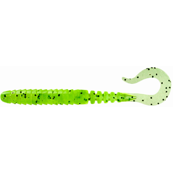 Силикон FishUP Vipo 2.8" #055 - Chartreuse/Black (9шт/уп)