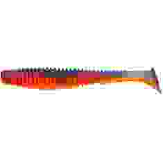 Силикон FishUP U-Shad 4" #207 - Dark Violet/Orange (8шт/уп)