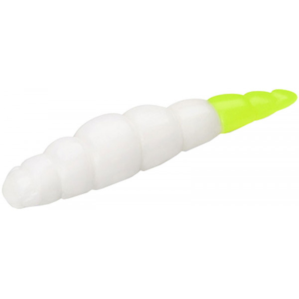 Силикон FishUP Yochu 1.7" Cheese Taste #131 White/Hot Chartreuse (8шт/уп)