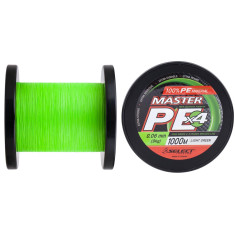 Шнур Select Master PE 1000m (салат.) 0.12мм 15кг